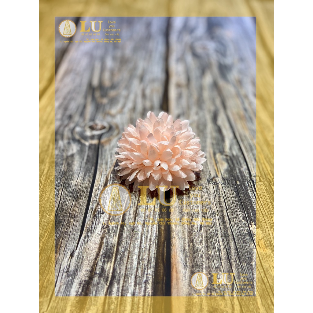 Đầu hoa Cúc xù nhỏ cao cấp, trang trí oản, giỏ hoa quà | LU