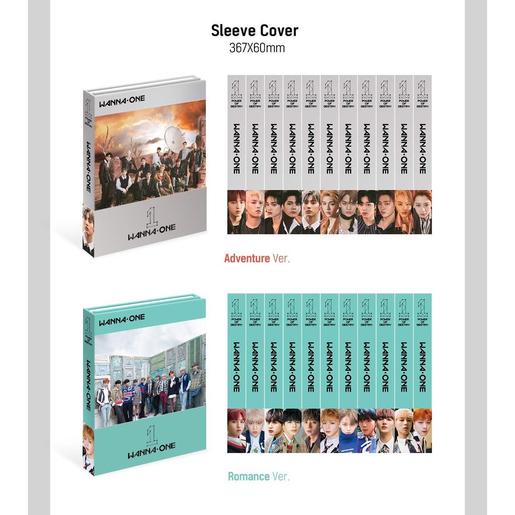 Album Wanna One Power Of Destiny - Album Power Of Destiny ( Hàng Có Sẵn ) - Album Wanna One