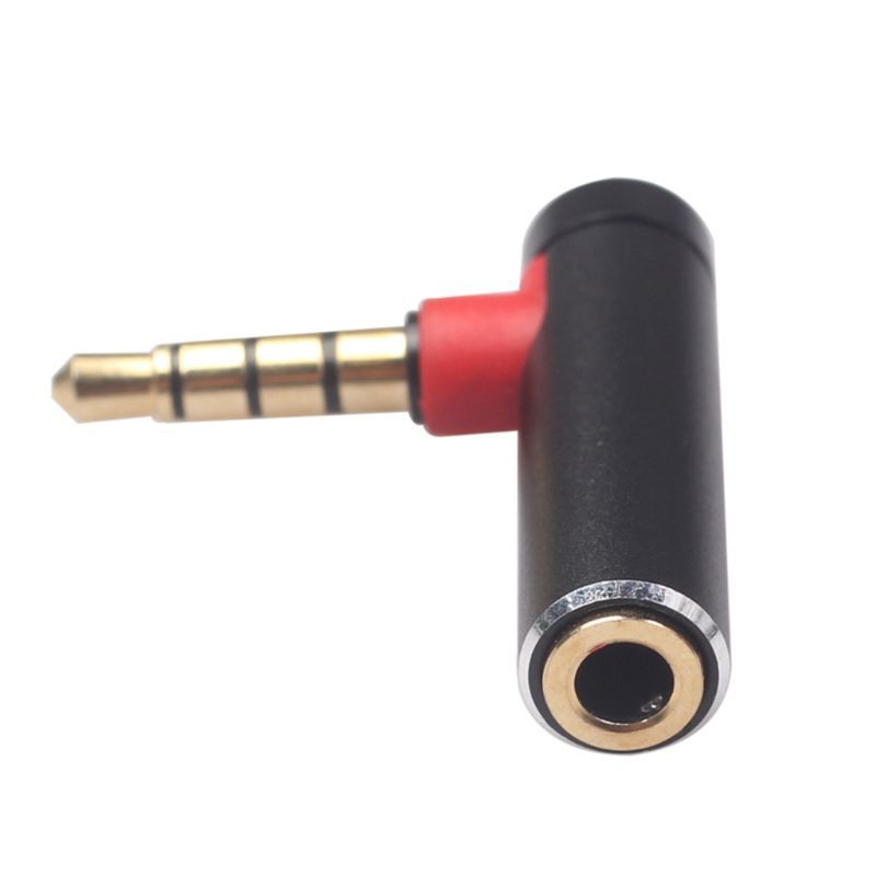 Cáp Chuyển Đổi Male Sang Female 90 Độ Hình Chữ L 3.5mm
