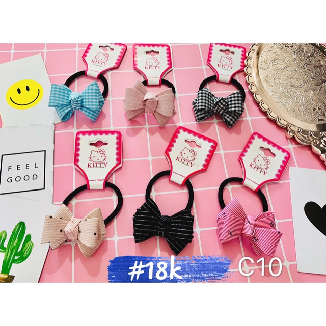 Cột tóc nơ nhỏ đủ hình