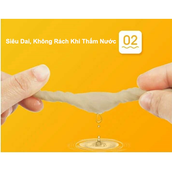 Thùng 30 gói giấy ăn gấu trúc Sipao hàng Trung