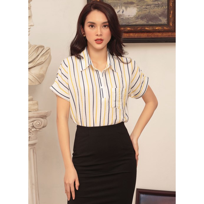 Áo sọc tay dơi AA464 GUMAC | BigBuy360 - bigbuy360.vn