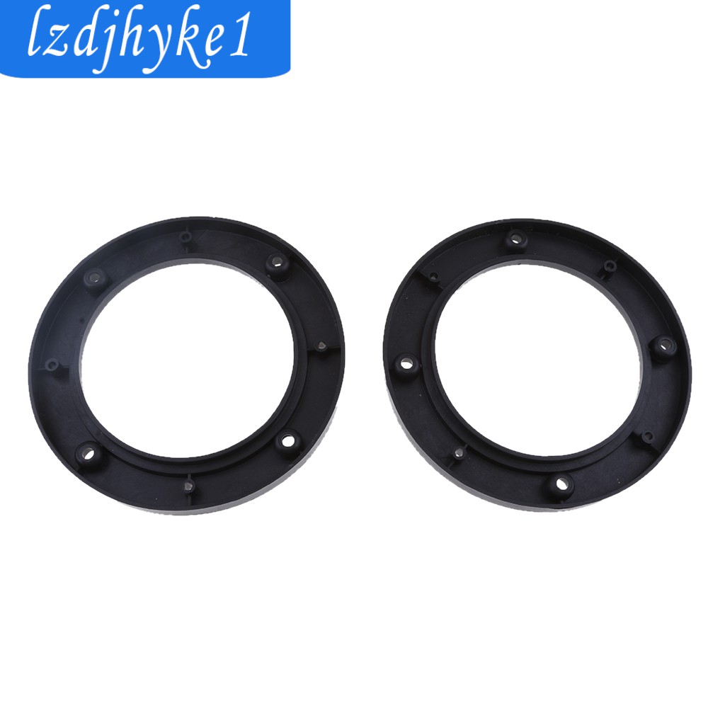 Set 2 Vòng Đệm Loa Âm Thanh 4inch Màu Đen An Toàn Cho Xe Hơi