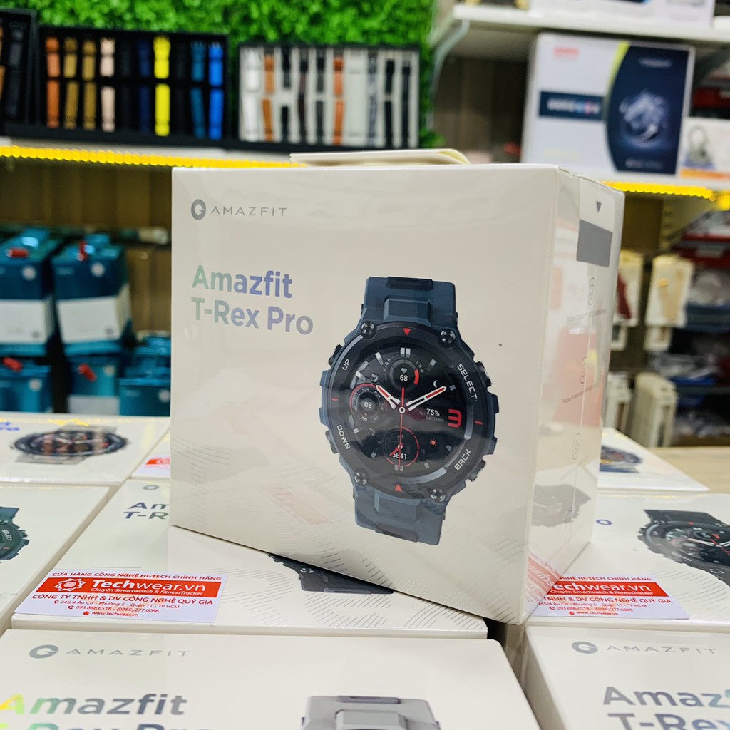 Đồng hồ Huami Amazfit T-rex Pro quốc tế có Tiếng Việt chính hãng - Bảo hành 12 tháng | Mới nguyên seal