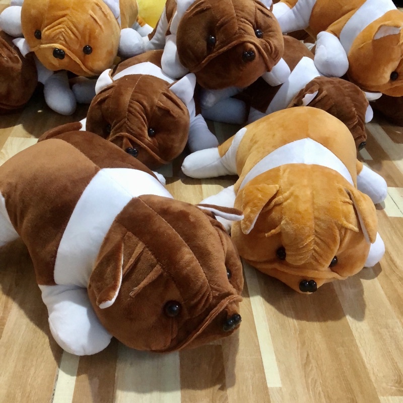 ❤️Sỉ Giá Xưởng❤️ Gấu Bông Chó Mặt Sệ , Thú Bông Chó Nhăn Siêu Đáng Yêu