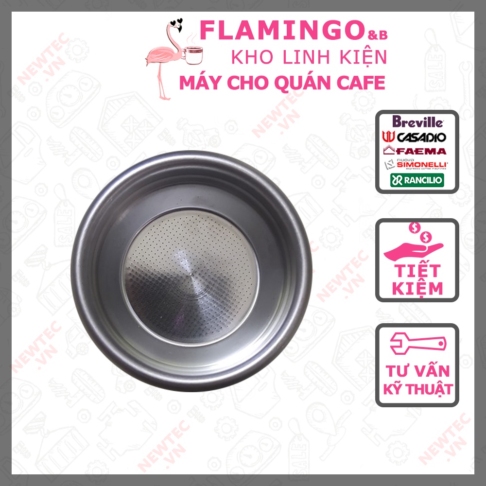 Giỏ lọc đôi Carimali - Linh kiện thay thế máy pha cà phê Carimali