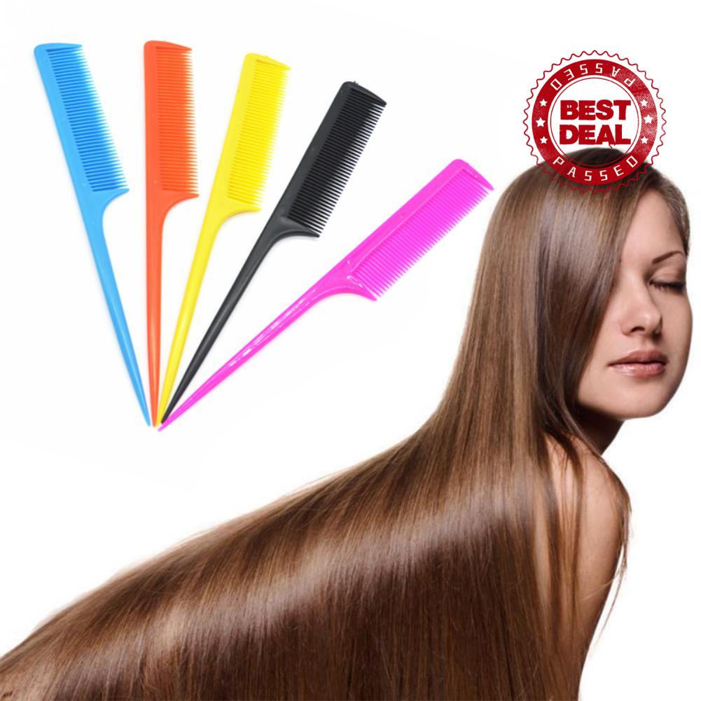 [Hàng mới về] Lược nhựa chải tóc tạo kiểu tóc đuôi chuột N1Q5