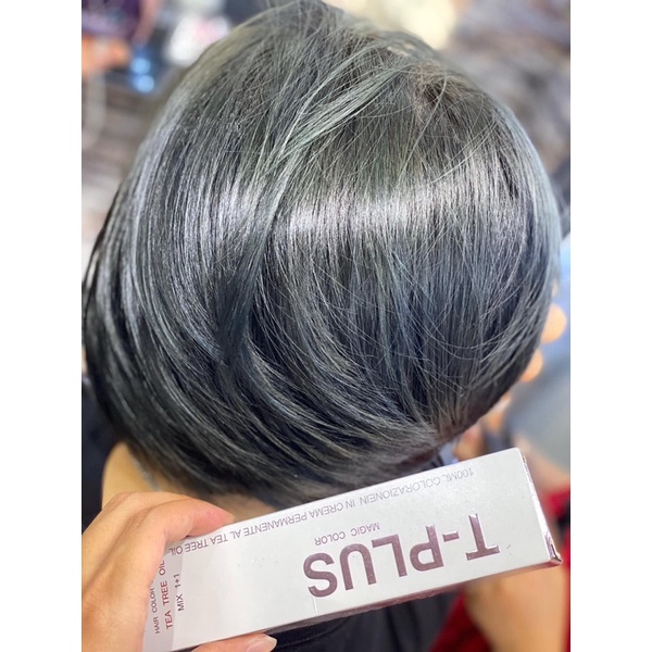 Thuốc Nhuộm Tóc Màu Thàn Chì 44.111 TPLUS Pencil Gray Hair Dye Cream