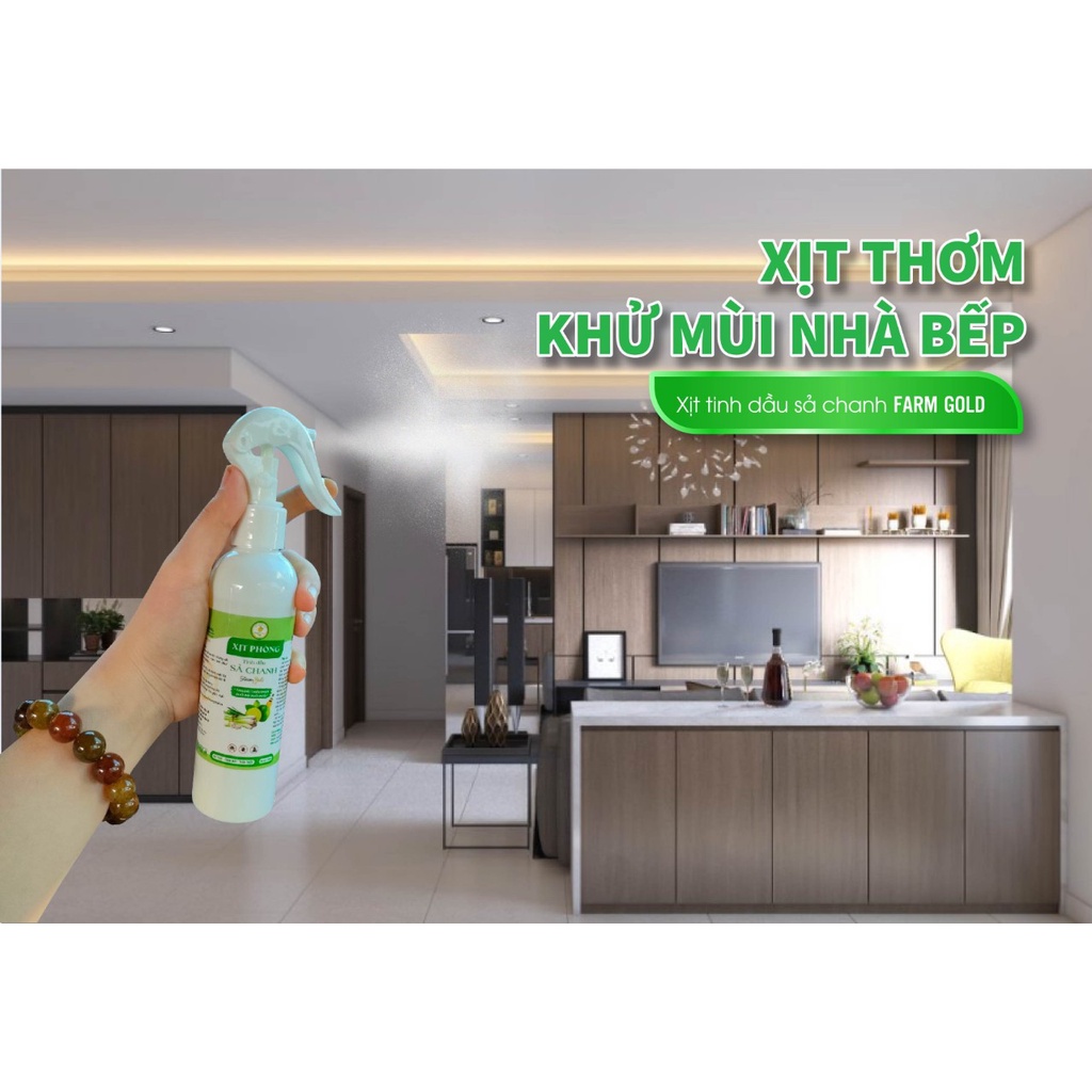 Chai xịt phòng đuổi muỗi hương xả chanh diệt muỗi và côn trùng