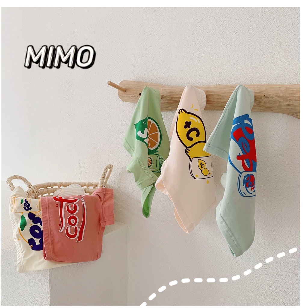 Chip đùi cho bé gái chất cotton sét 5 cái quần lót học sinh cao cấp từ 9-35kg
