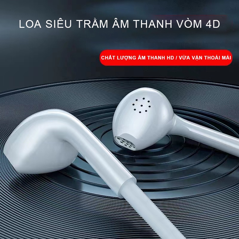 Tai nghe có dây nhét taiđầu jack 3.5 kết nối điện thoại laptop PC Tai Nghe Gaming Có Dây Nhét Tai Chơi Game Chống Ồn Có
