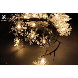 Đèn hoa tuyết noel