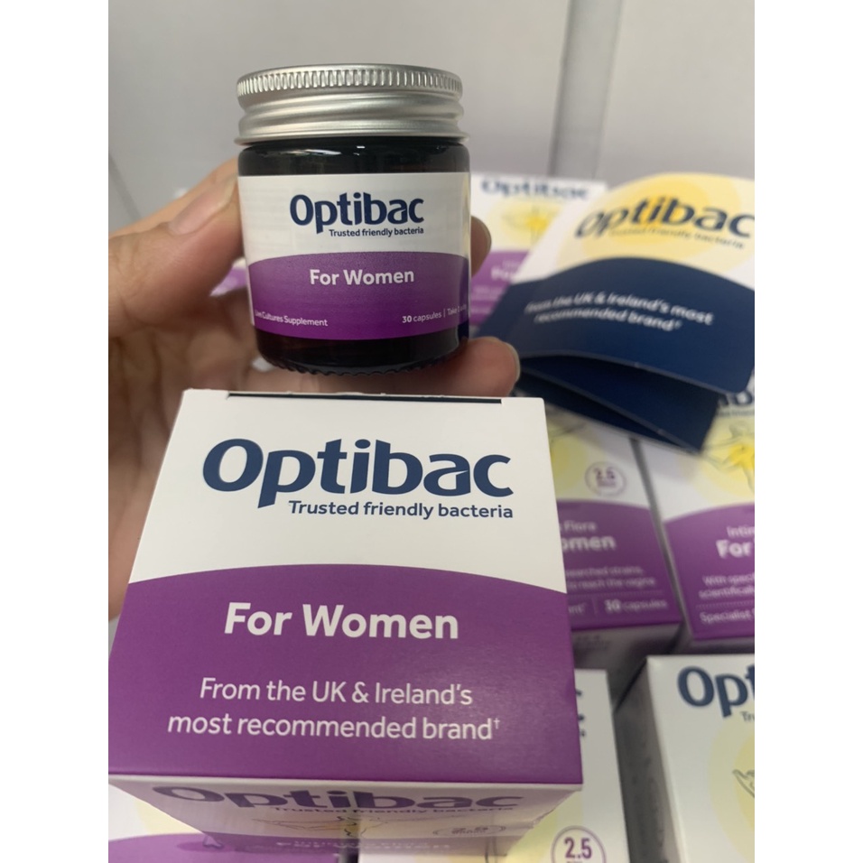 Men vi sinh OptiBac Probiotics Mỹ hộp 30v thumbnail