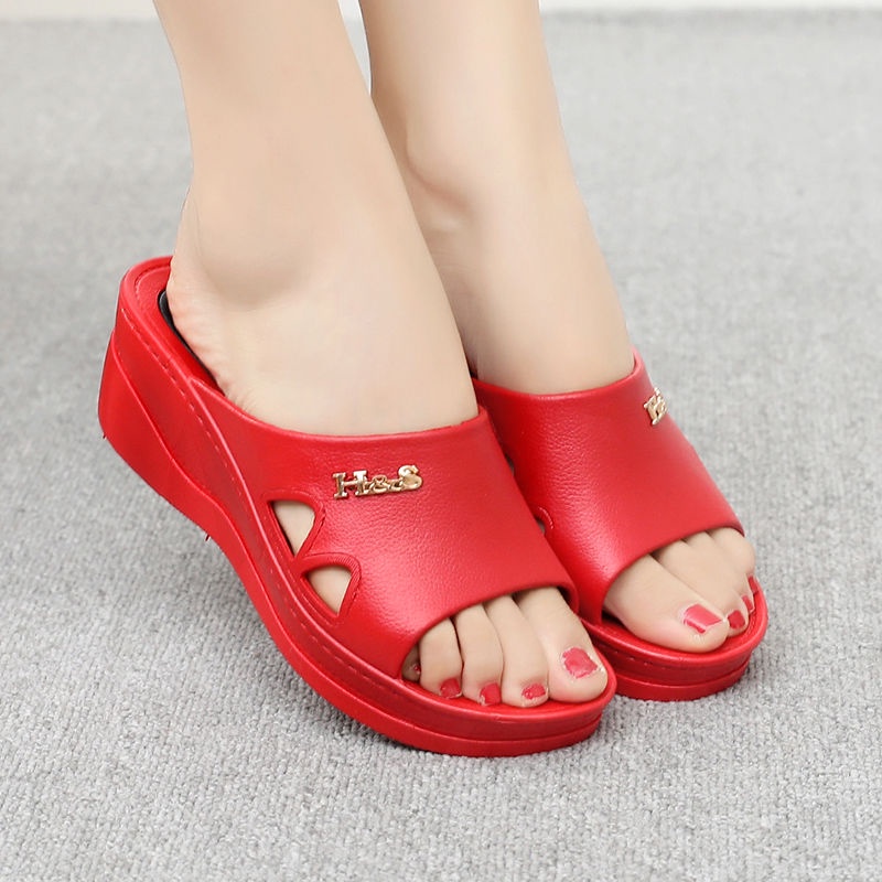 Dép đi trong nhà Đế Dày Chống Trượt Thời Trang Mùa Hè Dành Cho Nữ