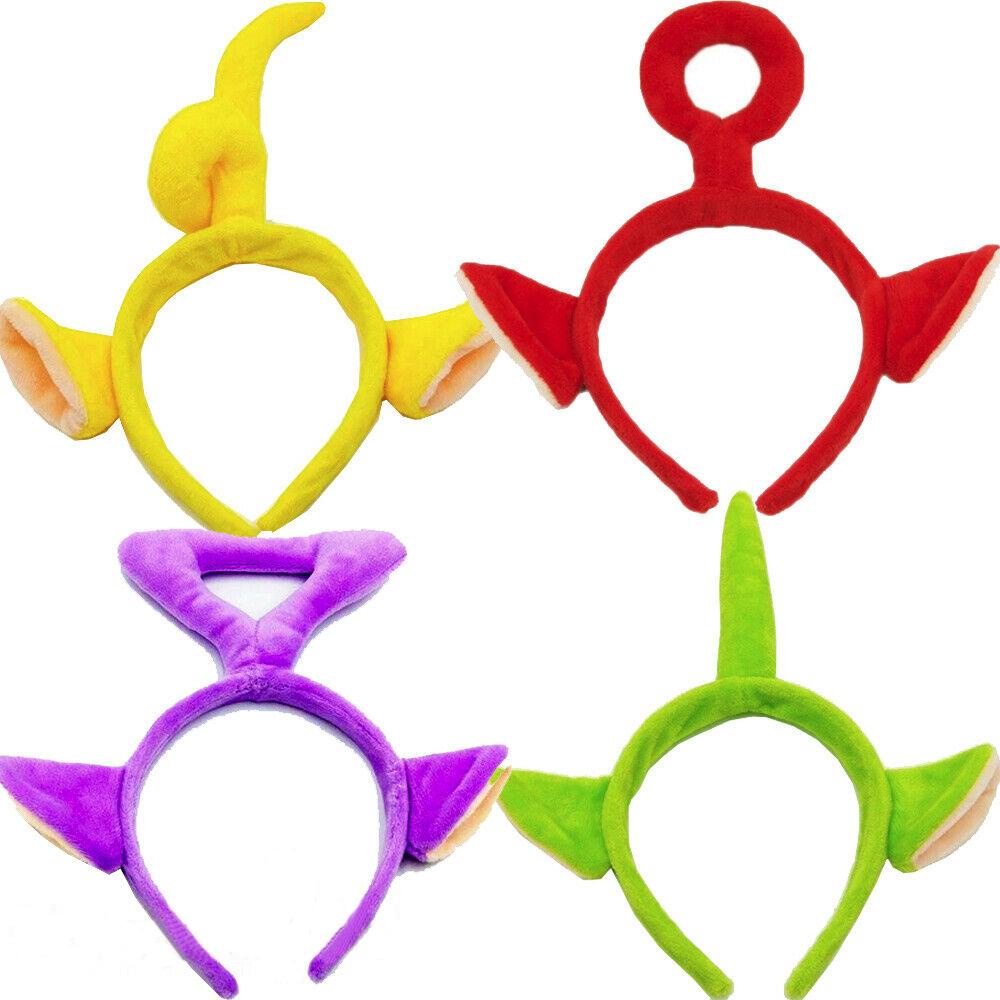 Băng Đô Cài Tóc Trang Điểm In Hoạt Hình Teletubbies Dễ Thương
