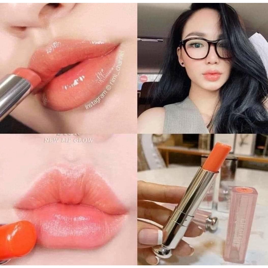 Son Thỏi Dưỡng Dior 004 Coral (Cam Đào) NoBox/ fullsize