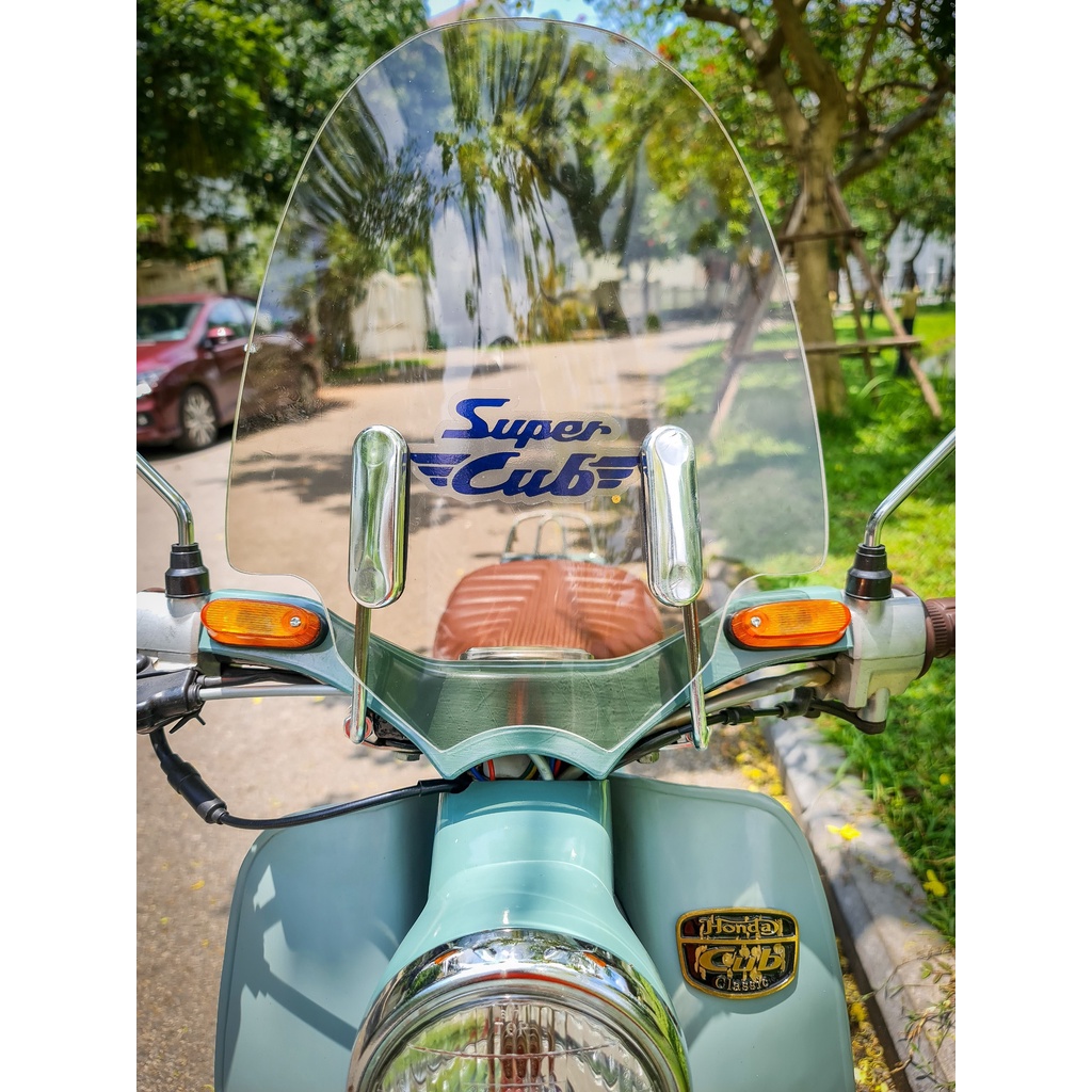 Kính chắn gió xe cub C100, C65