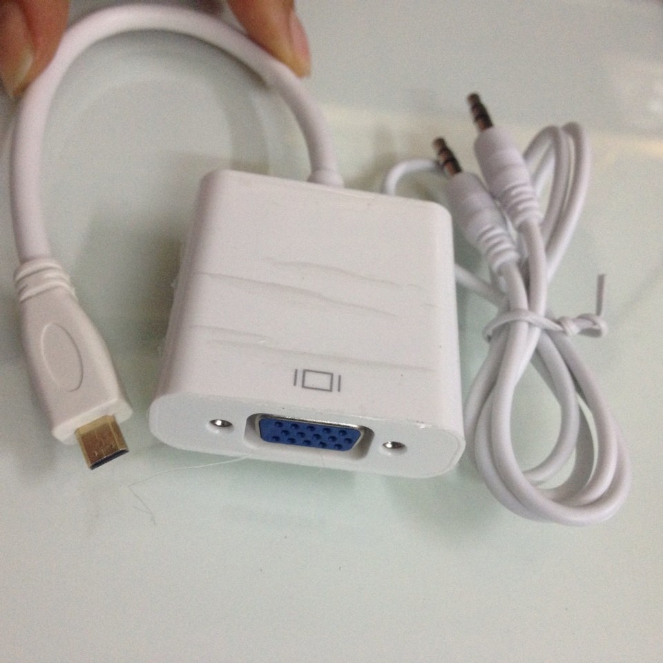 Dây chuyển Micro HDMI ra VGA audio