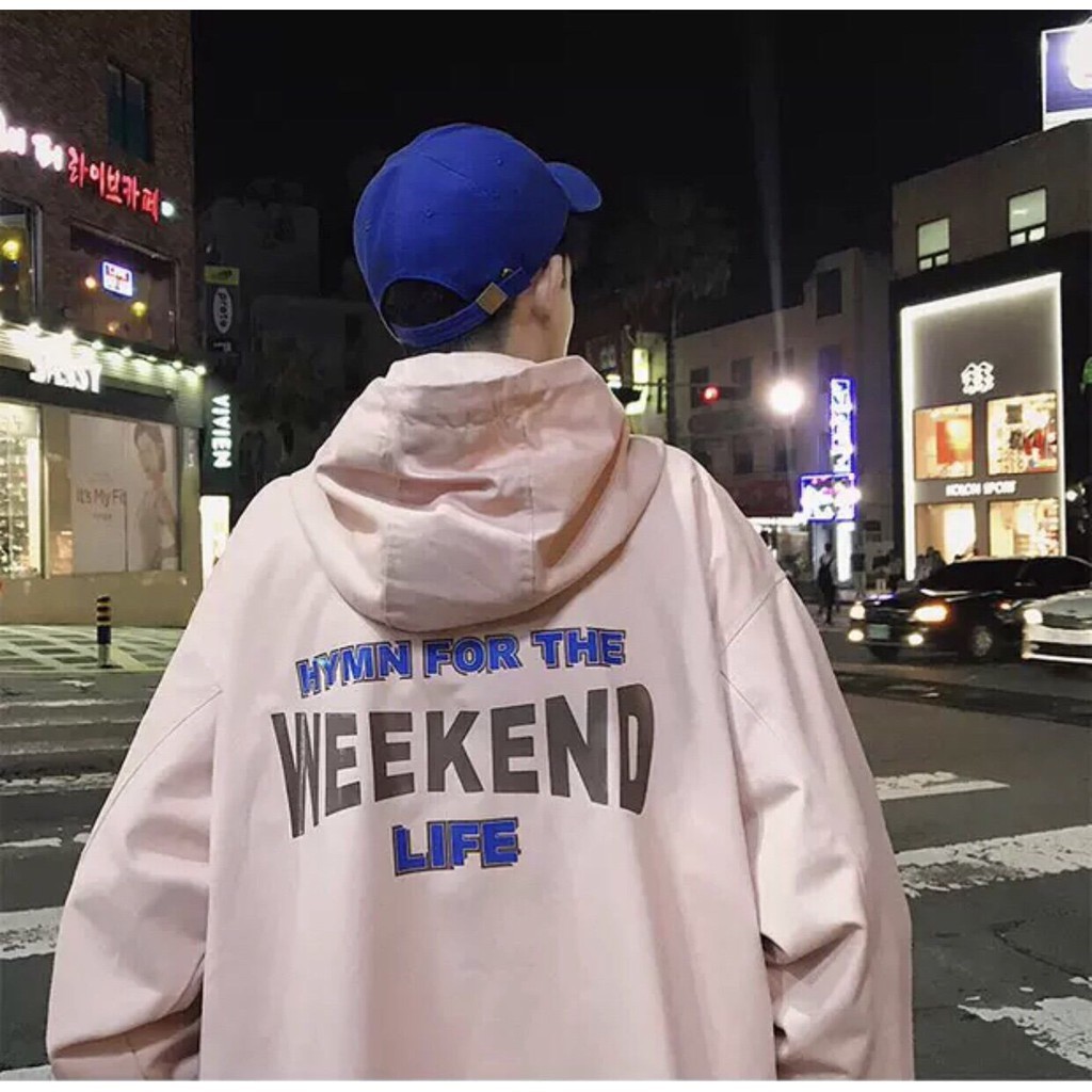 Áo khoác dù nam nữ Weekend thời trang Form rộng Unisex Molly Fashion