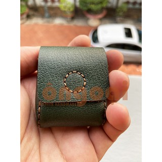 Bao da handmade da thật cho các dòng Airpod
