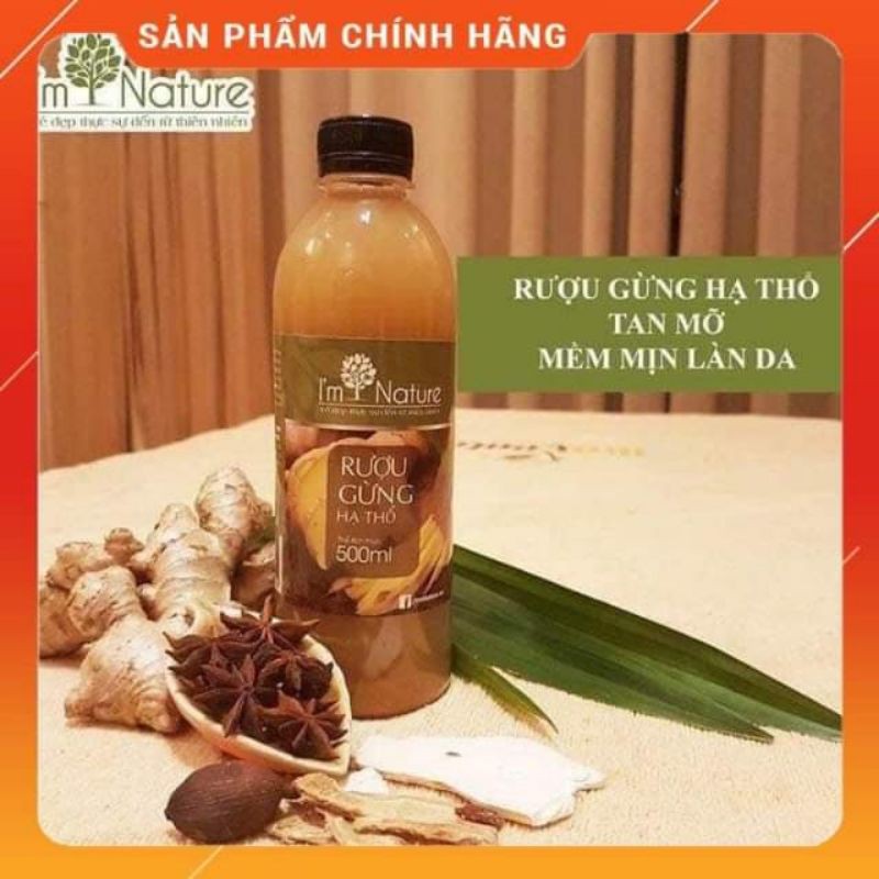 Rượu_Gừng Hạ Thổ _Giúp Giảm Mỡ, Giải Cảm Cúm