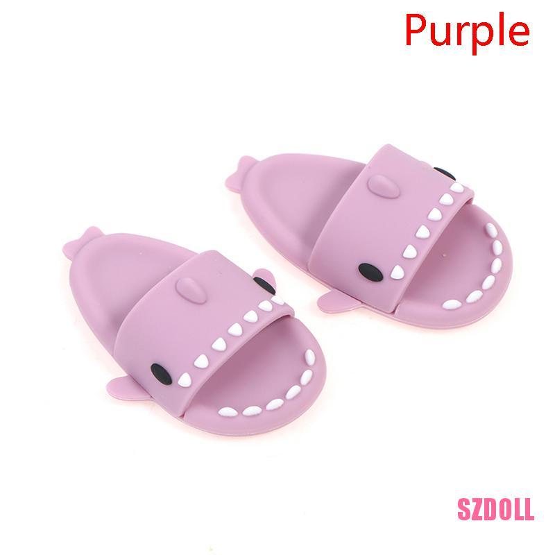 1 Đôi Dép Hình Cá Mập 3*4.6cm Cho Búp Bê 1/6BJD