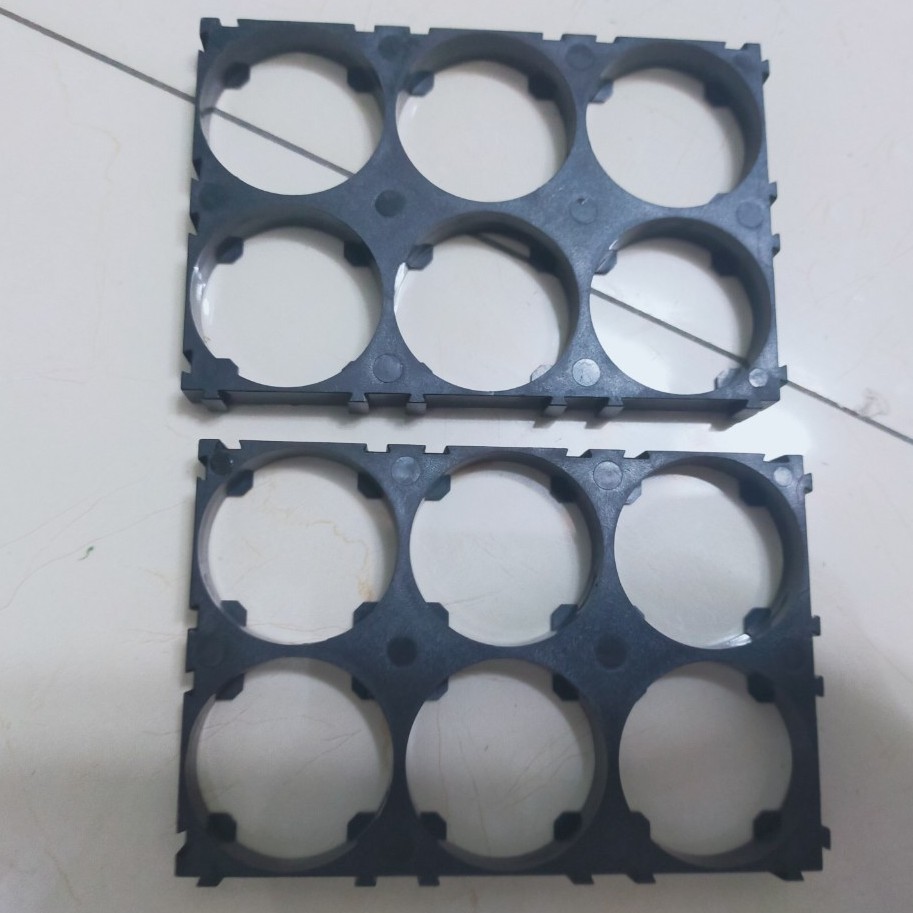 Thanh cố định pin lithium 32650 (6 ô)