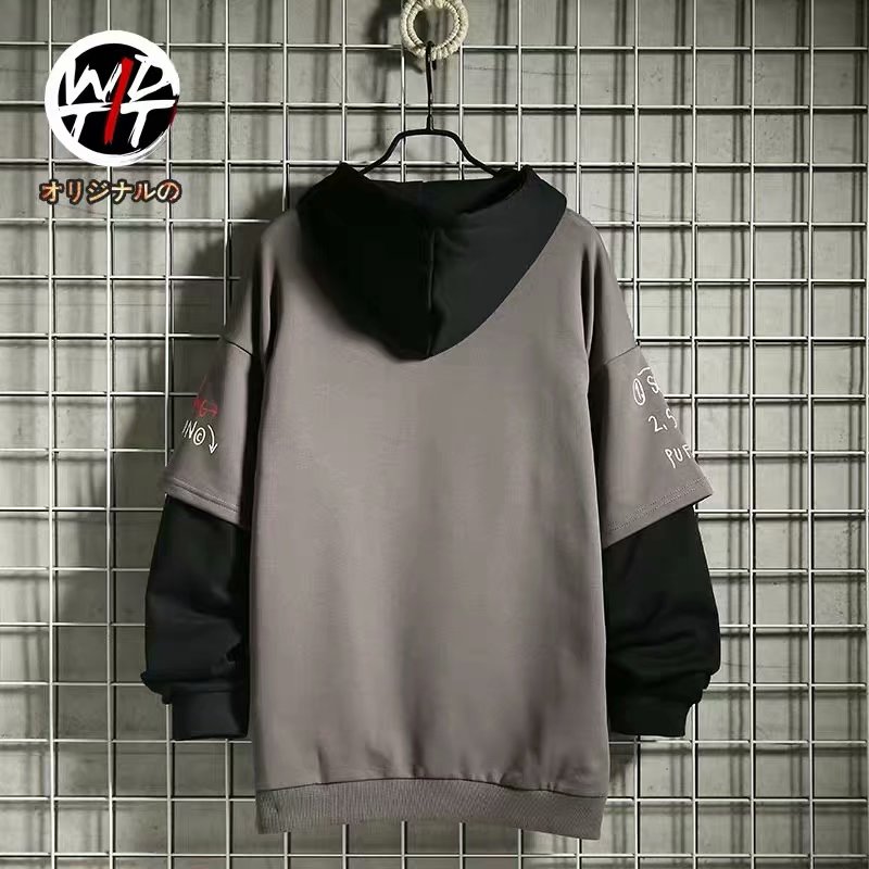 European Street Style Long Sleeve Hoodie For Men Size M-2Xl