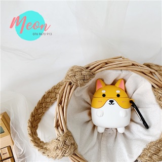 Case Airpod - Chó Corgi và Husky