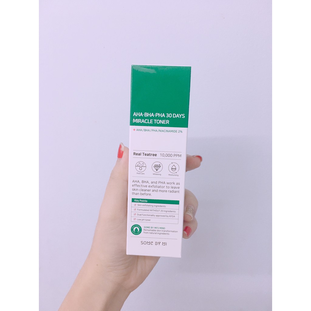 Nước hoa hồng cho da mụn Some By Mi AHA-BHA-PHA 30 Days Miracle_Toner - 150ml