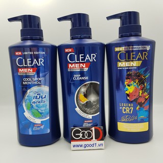 Dầu Gội Clear Men Thái Lan 480ml