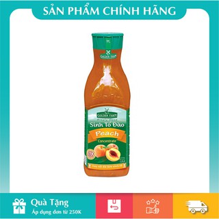 [HÀNG CHÍNH HÃNG] Sinh Tố Đào Dầm Golden Farm 1lít
