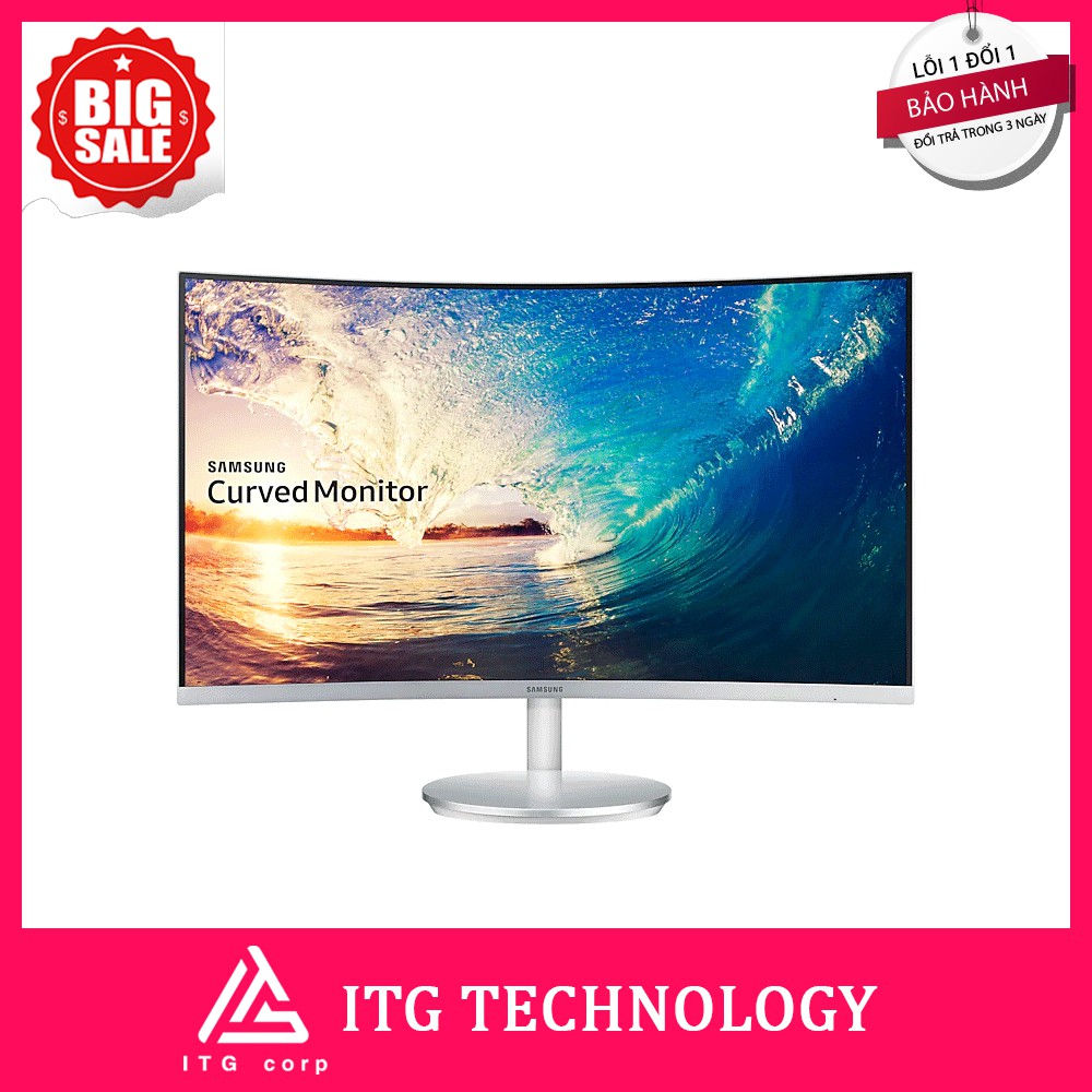 Màn hình Samsung LC27F397FHEXXV (27 inch/FHD/PLS/60Hz/5ms/250 nits/HDMI+DSub/Cong)