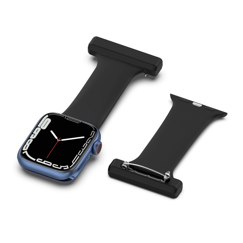 Ghim Cài Silicone Cho Đồng Hồ Thông Minh iWatch 1 / 2 / 3 / 4 / 5 / 6 / 7 / 8 / SE