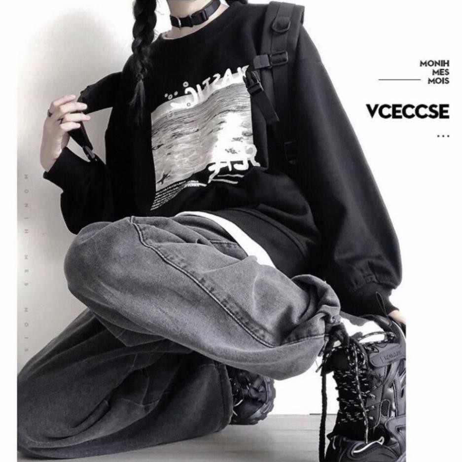 Áo Sweater SÓNG BIỂN Unisex