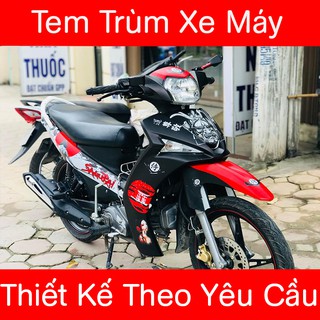 Tem Trùm Sirius Fi Samurai Đỏ Đen Nhám