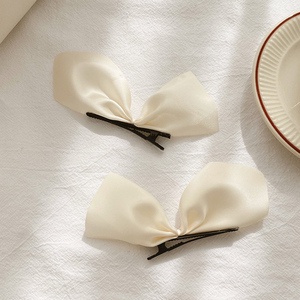 Bộ 2 kẹp tóc hình nơ xinh xắn phong cách Hàn Quốc cho nữ