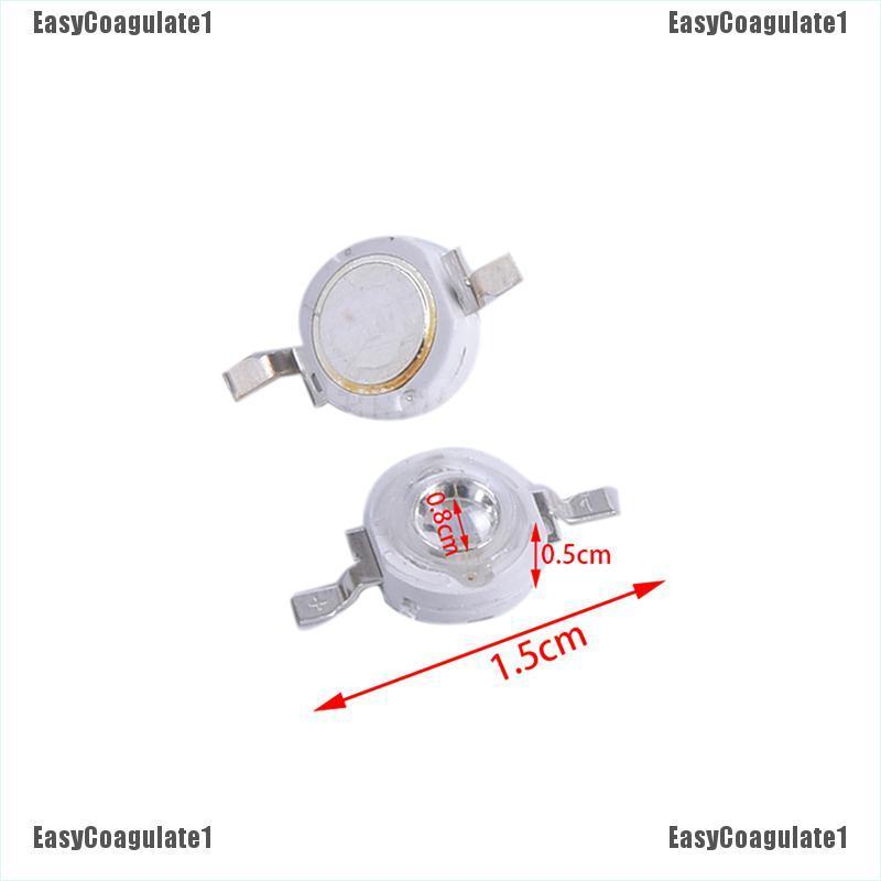 Set 10 chip đèn LED UV 3W 395Nm chất lượng cao