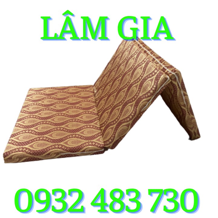 Nệm Pe gấp 3 hàn quốc giá rẻ độ dày 5cm có sẵn các kích thước HCM