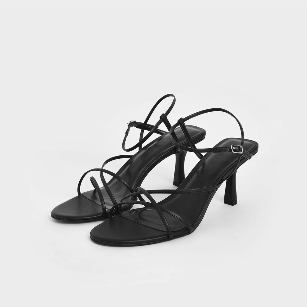 Giày cao gót nữ CNK quai mảnh hở mũi CK1-61680092