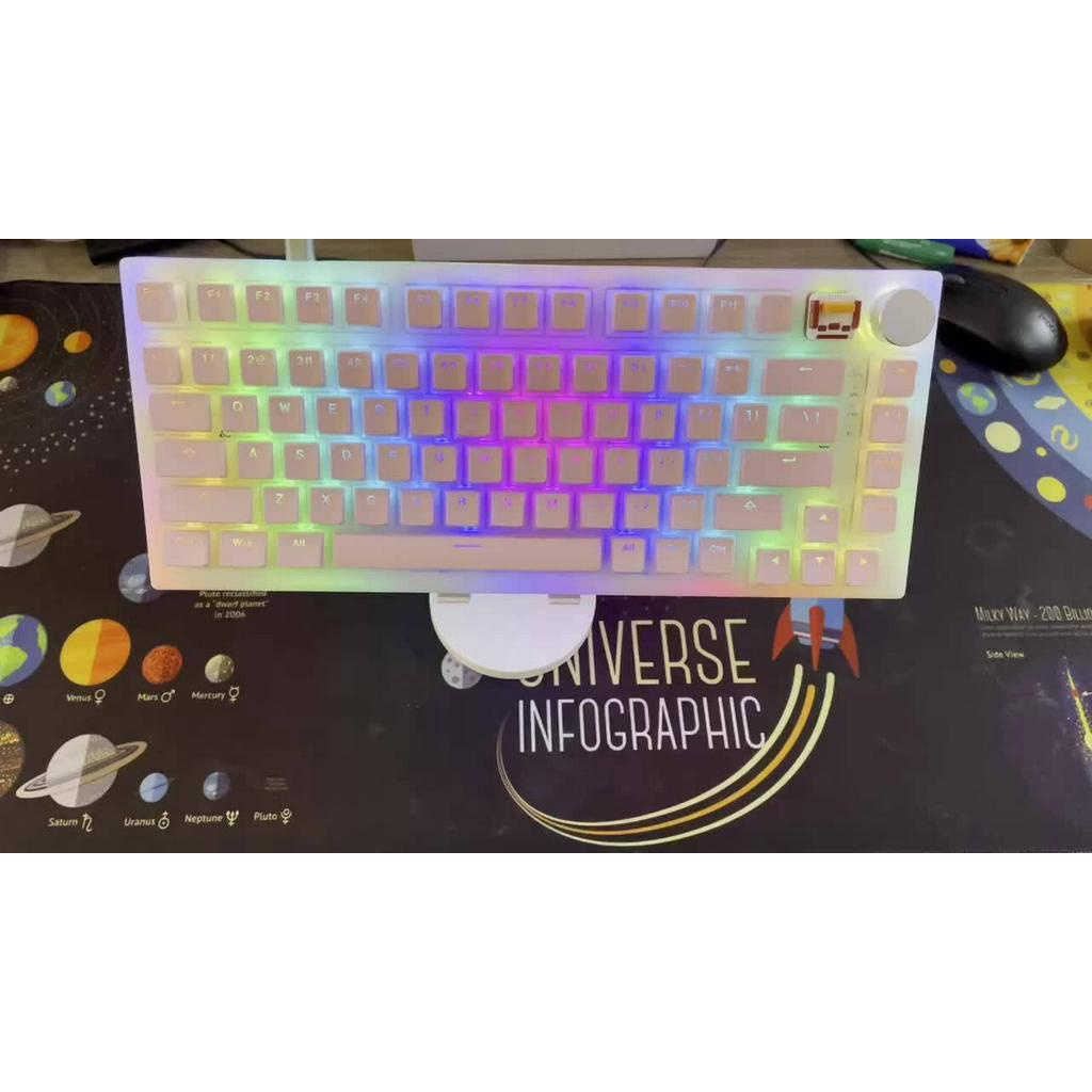 Pudding Keycap mới Cấu hình OEM Chất liệu PBT Truyền ánh sáng RGB Bàn phím cơ học Keycaps 114 Phím | BigBuy360 - bigbuy360.vn