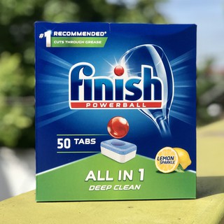 Viên rửa chén Finish All In One 50 viên