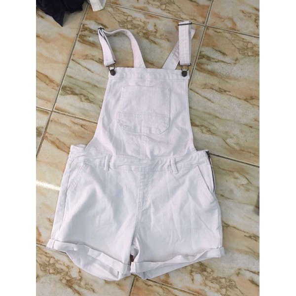Yếm Short Jean khóa cạnh