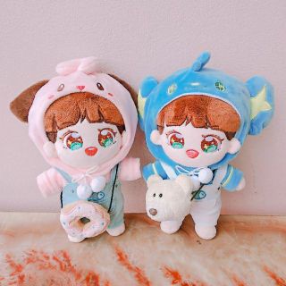 Full set doll DOKI KIWI EXO CHANYEOL doll Chanbar gấu bông có sẵn 40