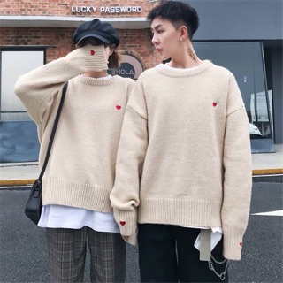 Áo len cặp trái tim áo cặp cho các cặp đôi