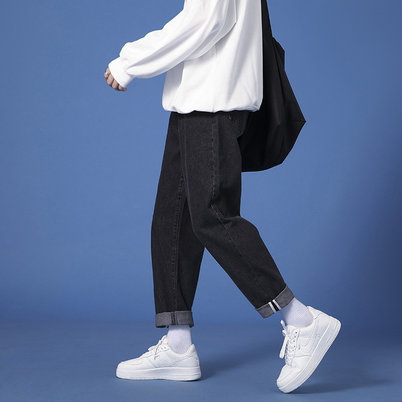 DUNEA Quần Jeans Nam Kiểu Dáng Thời Trang Phong Cách Hàn Quốc