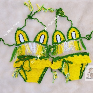 Set Bikini Dễ Thương Cho Bé