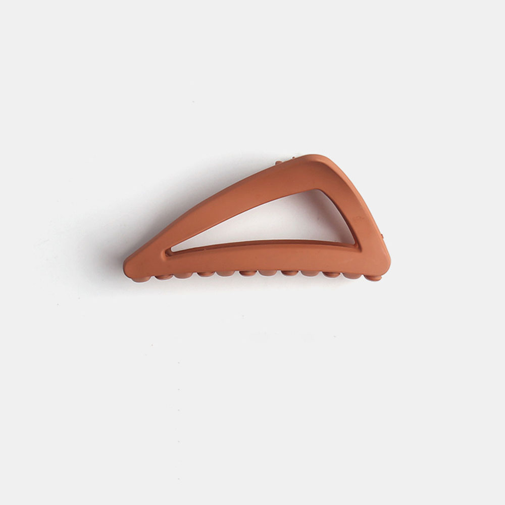 Kẹp Tóc Màu Trơn Phong Cách Hàn Quốc Thanh Lịch Dành Cho Nữ