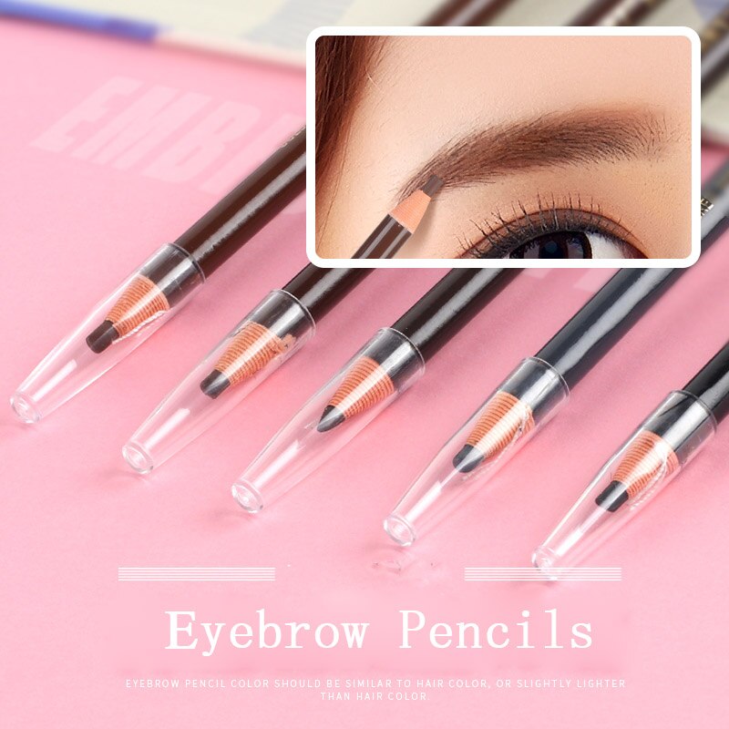 1 CÁI Microblading Eyebrow Pen Không Thấm Nước Mỹ Phẩm Bền Lâu Dễ Mang Trang Điểm Vĩnh Viễn Chì Kẻ Mày Công Cụ Cho Đồ Dùng