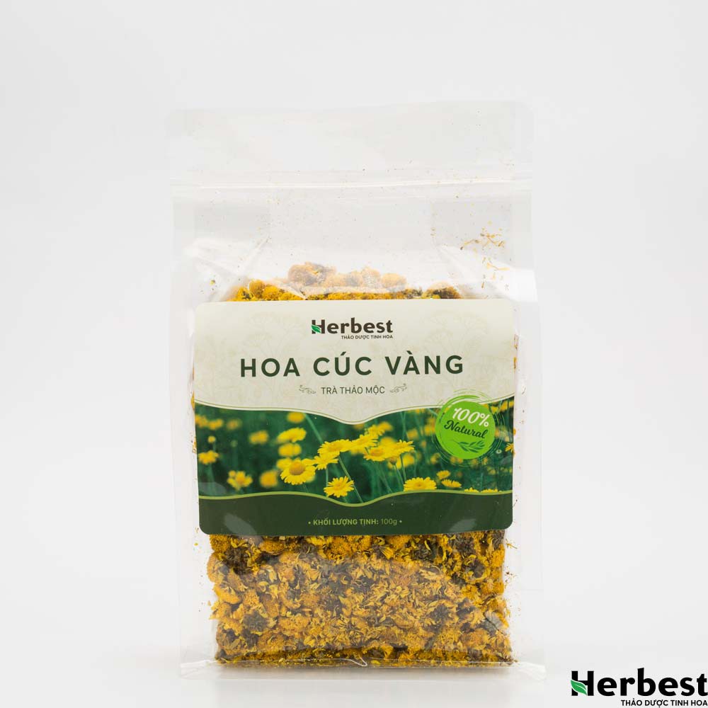 Trà Cúc Chi Vàng Loại Đặc Biệt, 100g - Thanh lọc cơ thể, chống lão hóa, làm đẹp da